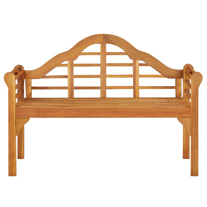 Panchina da Giardino 125 cm Legno Massello di Acacia - homemem39