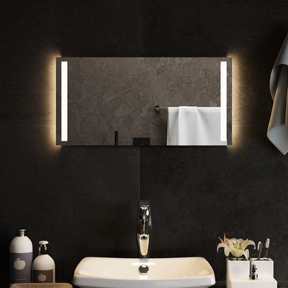 Specchio da Bagno con Luci LED 60x30 cm