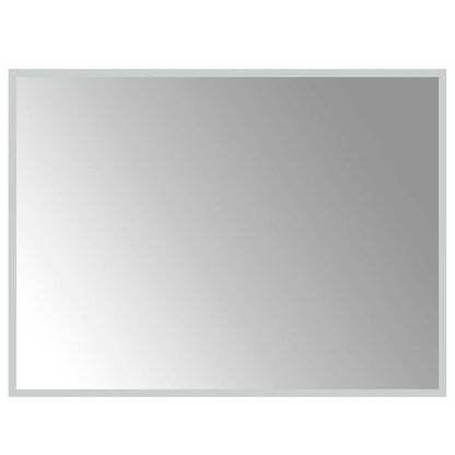 Specchio da Bagno con Luci LED 80x60 cm | homemem39