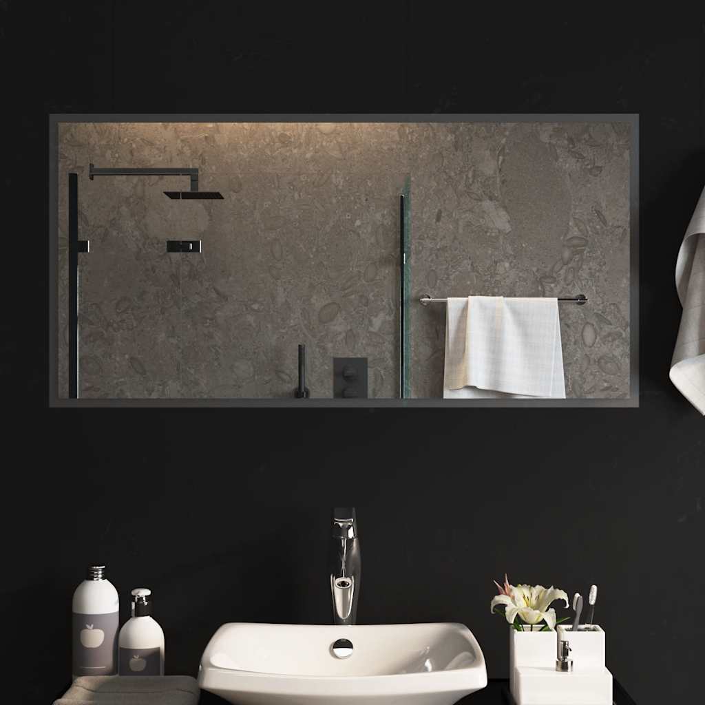 Specchio da Bagno con Luci LED 100x50 cm | homemem39