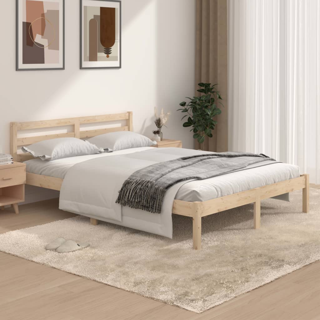 Giroletto in Legno Massello 135x190 cm Small Double - homemem39