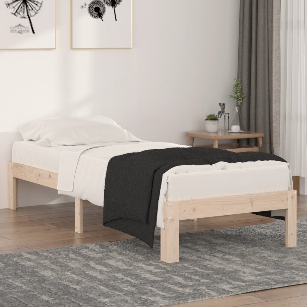 Giroletto in Legno Massello 75x190 cm Small Single | homemem39