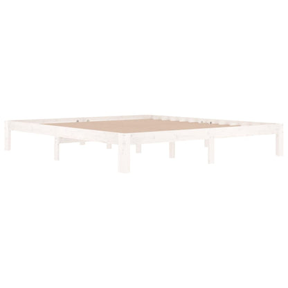 Giroletto Bianco in Legno Massello 180x200 cm Super King | homemem39