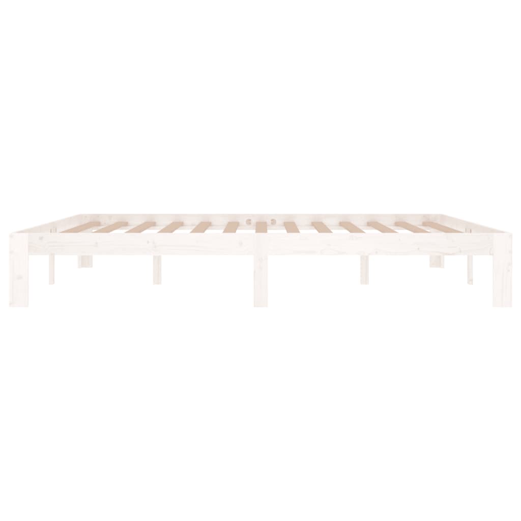 Giroletto Bianco in Legno Massello 180x200 cm Super King | homemem39