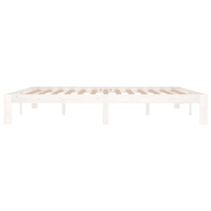 Giroletto Bianco in Legno Massello 180x200 cm Super King | homemem39