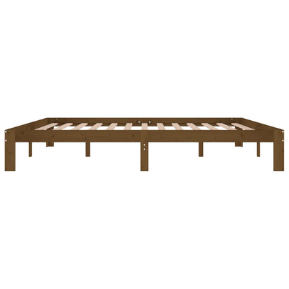 Giroletto senza Materasso Ambra in Legno di Pino 200x200 cm | homemem39