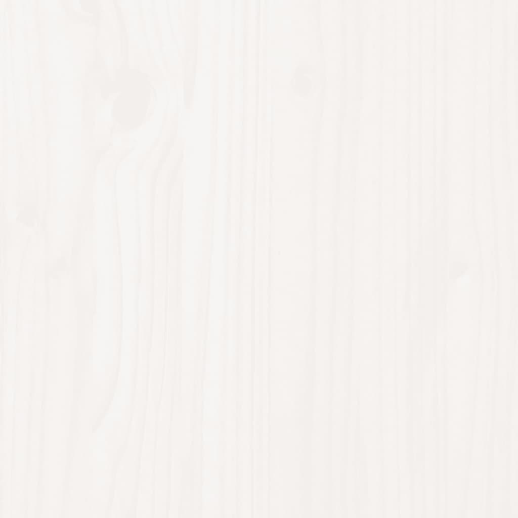 Giroletto Bianco in Legno Massello 180x200 cm Super King - homemem39