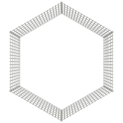 Recinto per Animali Ruspante 6 Pannelli 54x60 cm Ferro Zincato | homemem39