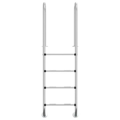 Scala per Piscina 54x38x184,5 cm Acciaio Inox 304 | homemem39