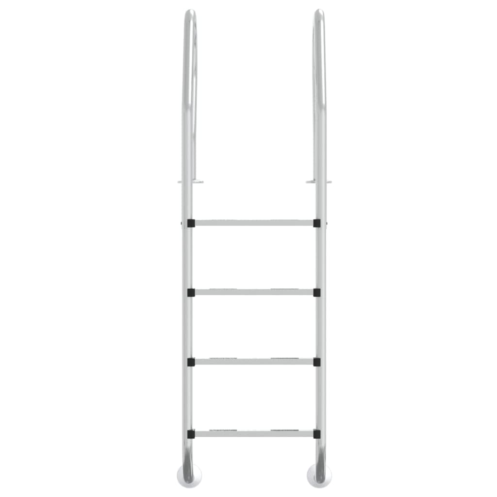 Scala per Piscina 54x38x184,5 cm Acciaio Inox 304 | homemem39