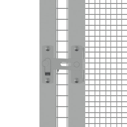 Gabbia Uccelli Antracite 302,5x324,5x211,5 cm Acciaio Zincato | homemem39