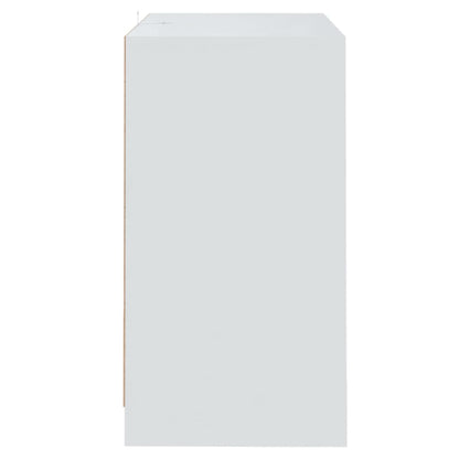 Credenze 2 pz Bianche 70x41x75 cm in Legno Multistrato - homemem39