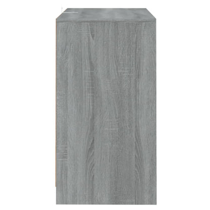 Credenze 2 pz Grigio Sonoma 70x41x75 cm in Legno Multistrato - homemem39