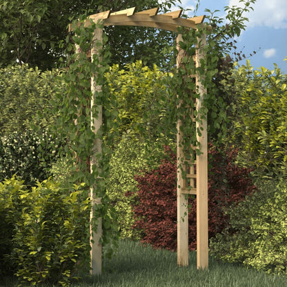 Arco a Traliccio 110x60x210 cm in Pino Massello Impregnato | homemem39
