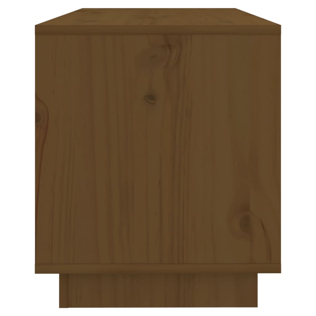 Mobile TV ambra 74x34x40 cm in Legno Massello di Pino