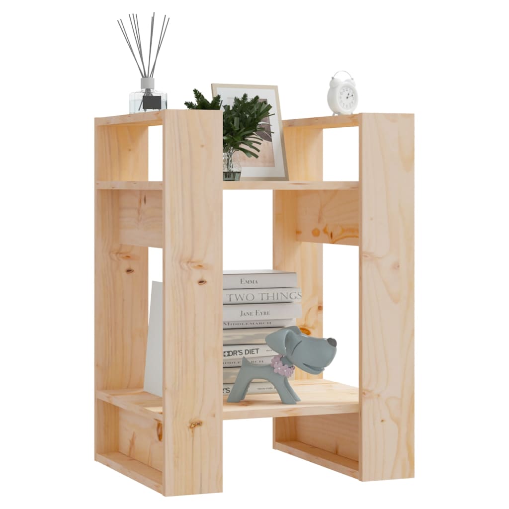 Libreria/Divisorio 41x35x57 cm in Legno Massello di Pino | homemem39