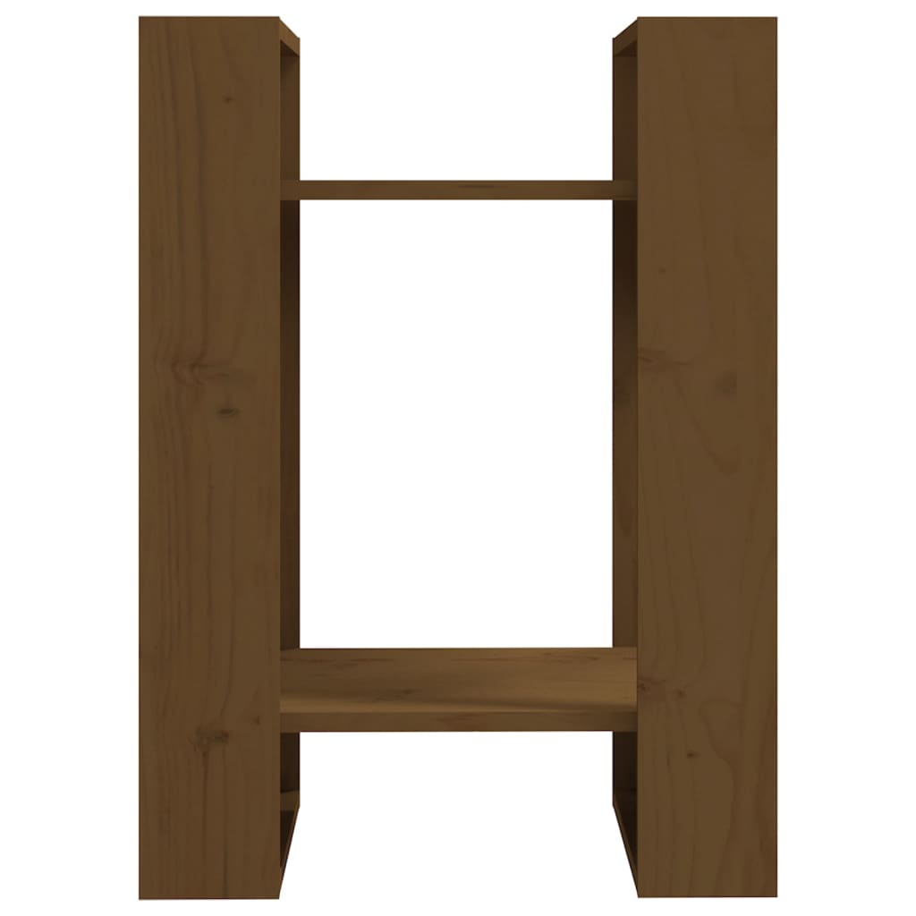 Libreria/Divisorio Ambrato 41x35x57 cm in Massello di Pino | homemem39