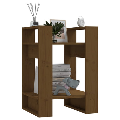 Libreria/Divisorio Ambrato 41x35x57 cm in Massello di Pino | homemem39