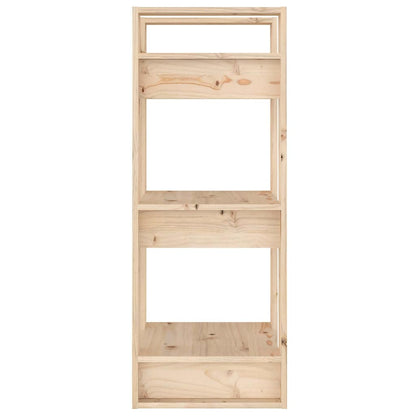 Libreria/Divisorio 41x35x91 cm in Legno Massello di Pino