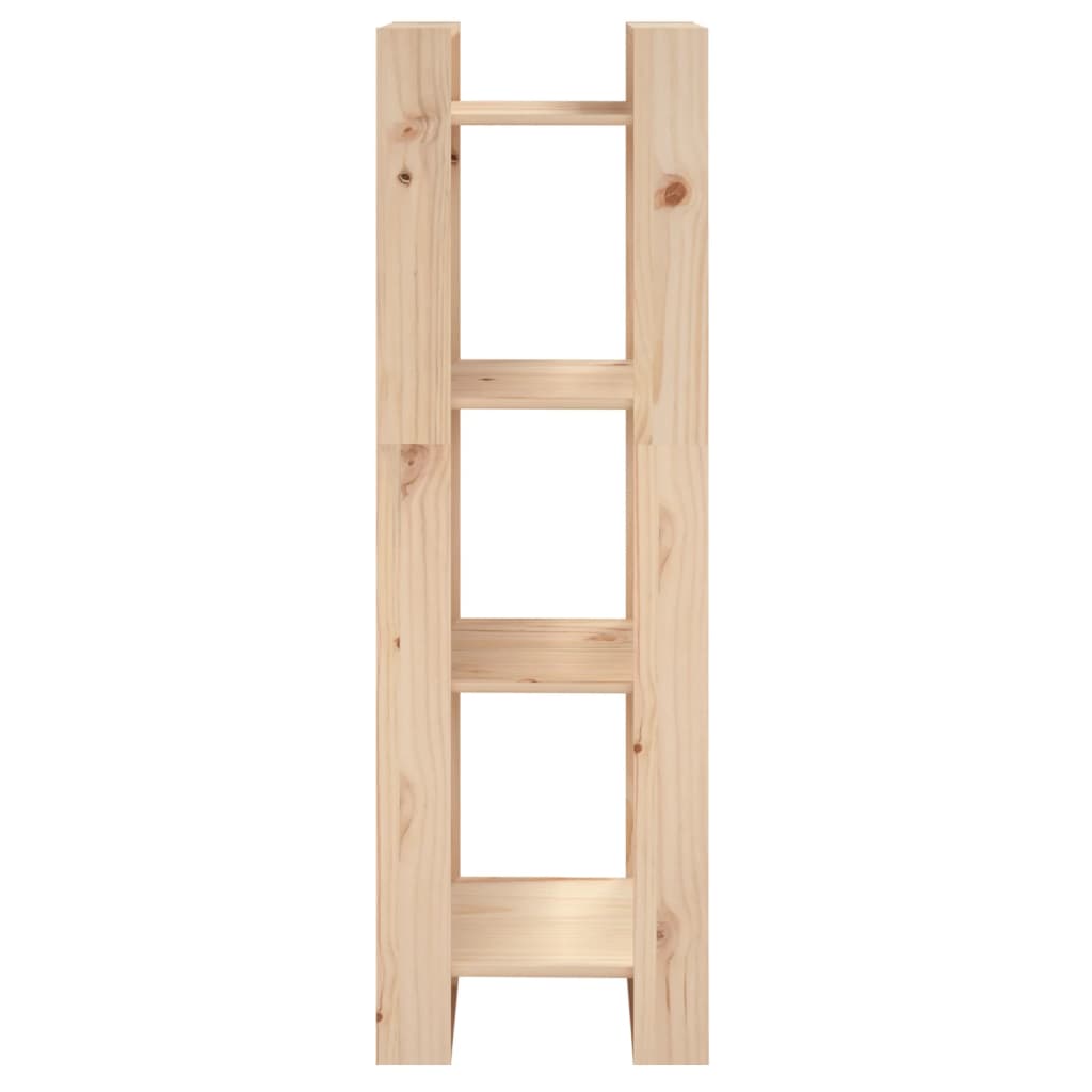 Libreria/Divisorio 41x35x125 cm in Legno Massello di Pino | homemem39