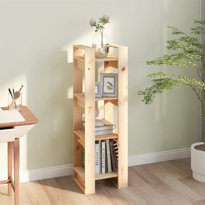 Libreria/Divisorio 41x35x125 cm in Legno Massello di Pino | homemem39