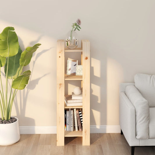 Libreria/Divisorio 41x35x125 cm in Legno Massello di Pino | homemem39