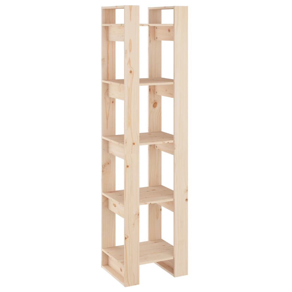Libreria/Divisorio 41x35x160 cm in Legno Massello di Pino | homemem39