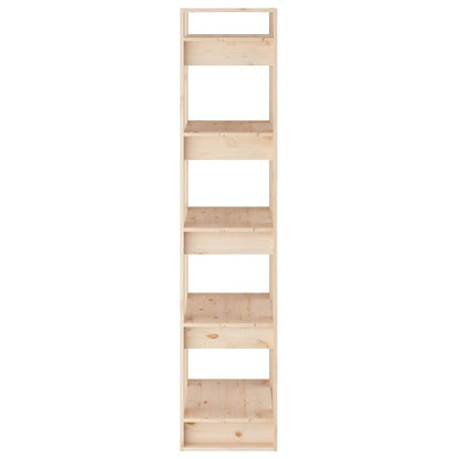 Libreria/Divisorio 41x35x160 cm in Legno Massello di Pino