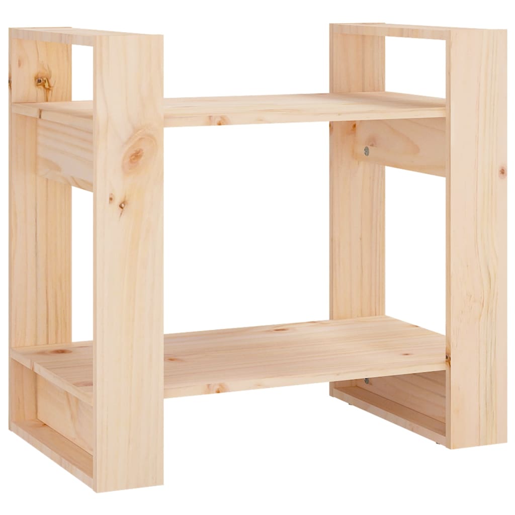 Libreria/Divisorio 60x35x57 cm in Legno Massello di Pino | homemem39