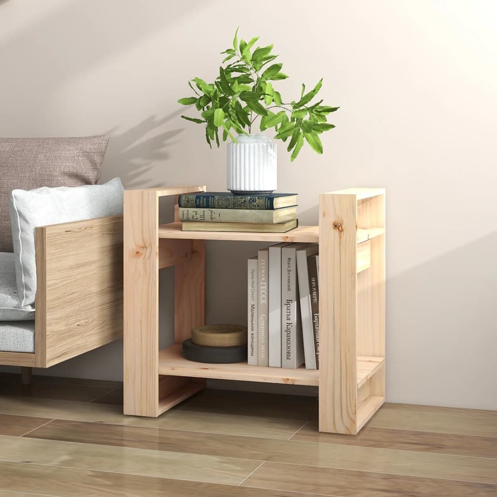 Libreria/Divisorio 60x35x57 cm in Legno Massello di Pino | homemem39