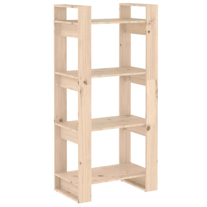 Libreria/Divisorio 60x35x125 cm in Legno Massello di Pino | homemem39