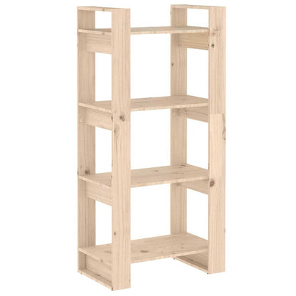 Libreria/Divisorio 60x35x125 cm in Legno Massello di Pino
