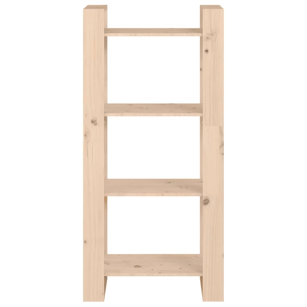 Libreria/Divisorio 60x35x125 cm in Legno Massello di Pino | homemem39