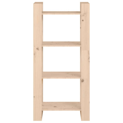 Libreria/Divisorio 60x35x125 cm in Legno Massello di Pino | homemem39