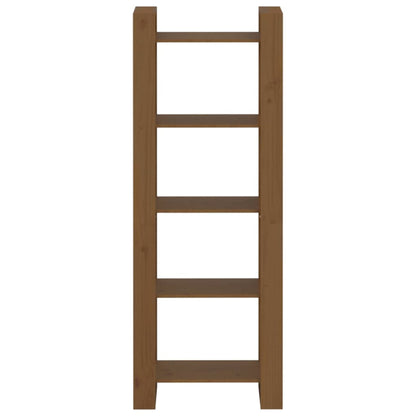 Libreria/Divisorio Marrone ambra 60x35x160 cm Legno Massello | homemem39