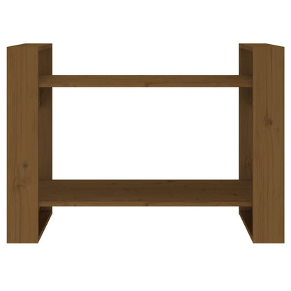 Libreria/Divisorio Ambrato 80x35x56,5 cm Legno Massello di Pino | homemem39
