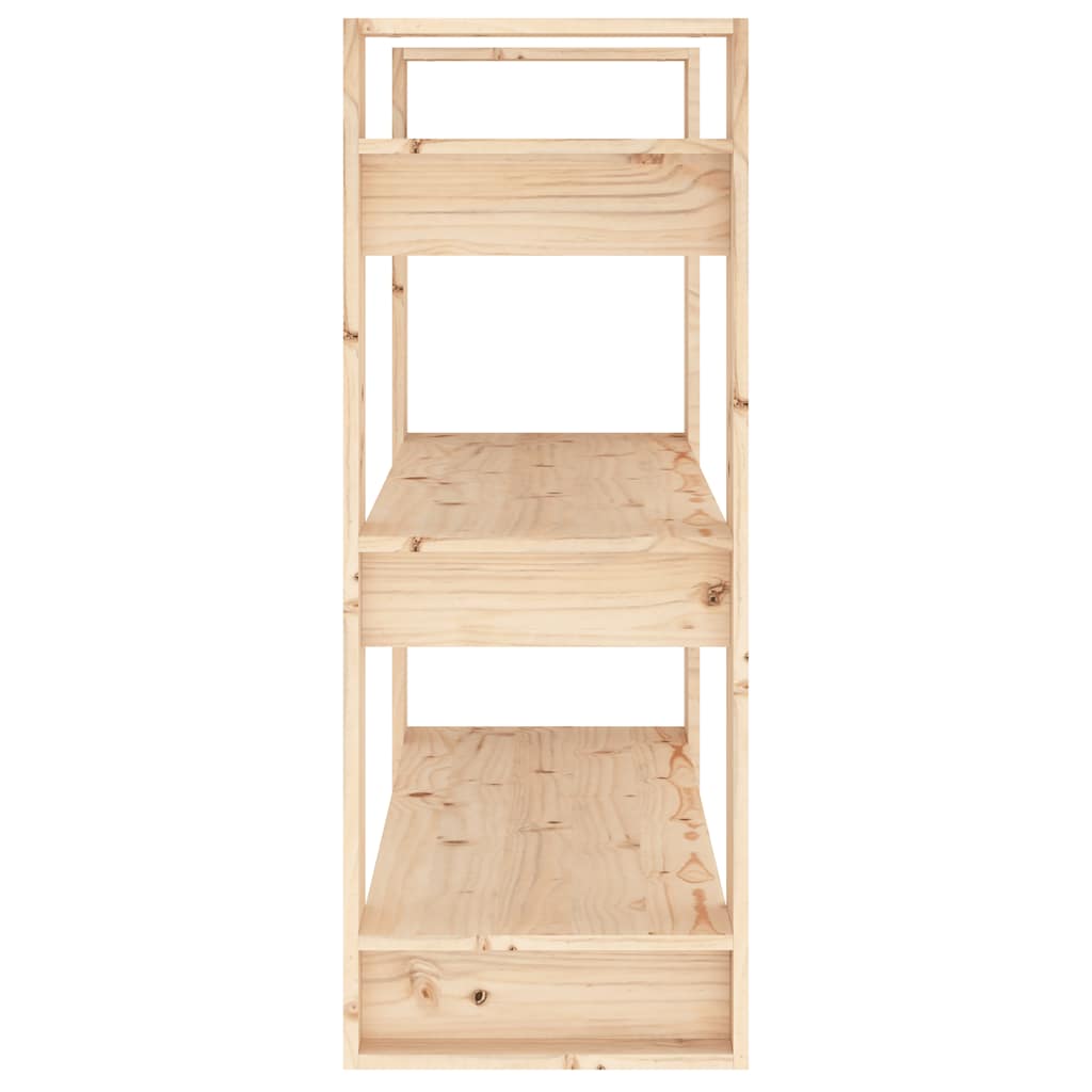 Libreria/Divisorio 80x35x91 cm Legno Massello di Pino | homemem39