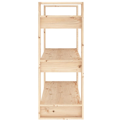 Libreria/Divisorio 80x35x91 cm Legno Massello di Pino | homemem39