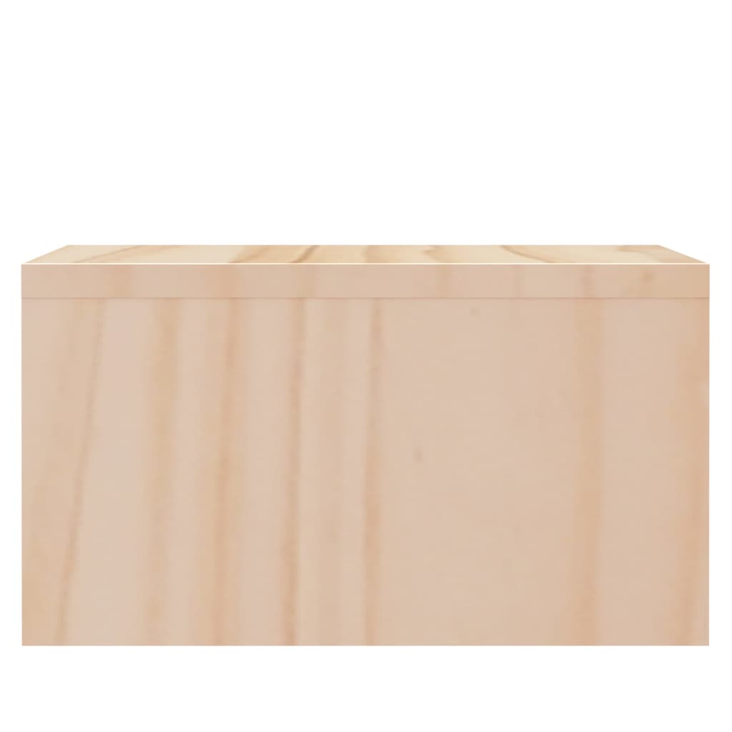 Supporto per Monitor 50x27x15 cm in Legno Massello di Pino