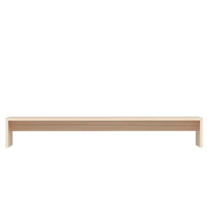 Supporto per Monitor 100x27x15 cm in Legno Massello di Pino