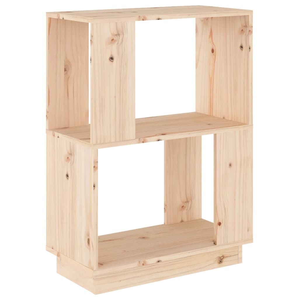 Libreria/Divisorio 51x25x70 cm in Legno Massello di Pino | homemem39