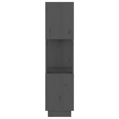 Libreria/Divisorio Grigio 51x25x101 cm Legno Massello di Pino | homemem39