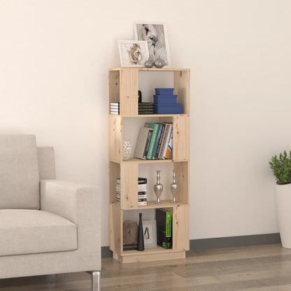 Libreria/Divisorio 51x25x132 cm in Legno Massello di Pino | homemem39