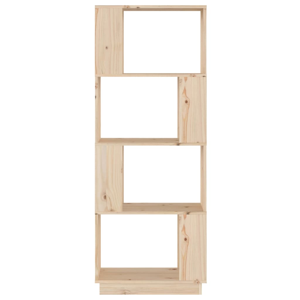 Libreria/Divisorio 51x25x132 cm in Legno Massello di Pino | homemem39
