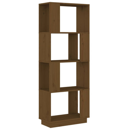 Libreria/Divisorio Ambrato 51x25x132 cm in Massello di Pino | homemem39