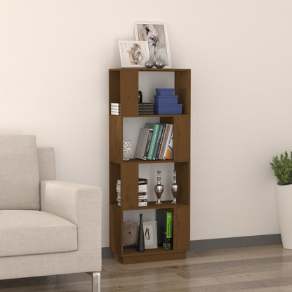 Libreria/Divisorio Ambrato 51x25x132 cm in Massello di Pino | homemem39