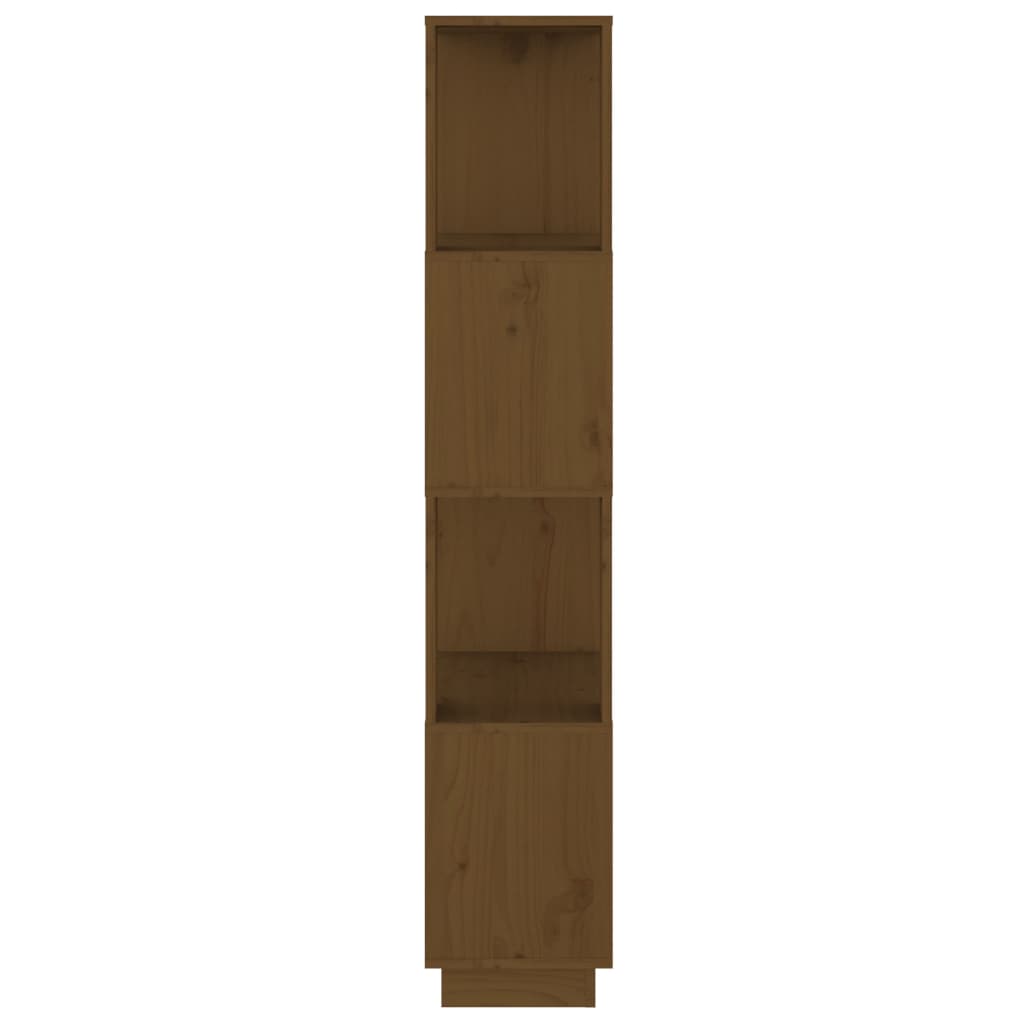 Libreria/Divisorio Ambrato 51x25x132 cm in Massello di Pino | homemem39