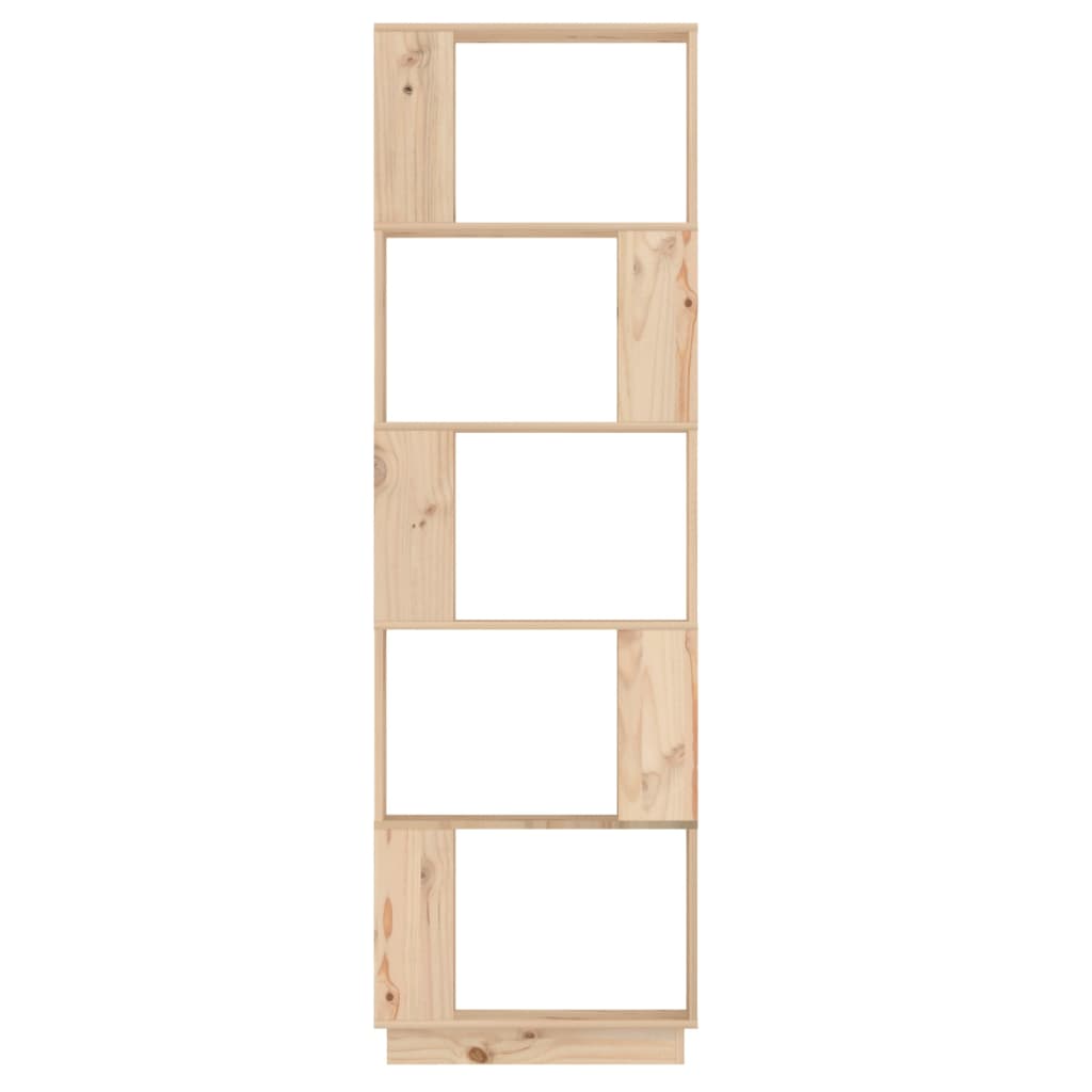 Libreria/Divisorio 51x25x163,5 cm Legno Massello di Pino | homemem39
