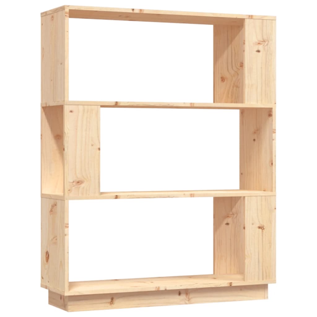 Libreria/Divisorio 80x25x101 cm in Legno Massello di Pino | homemem39