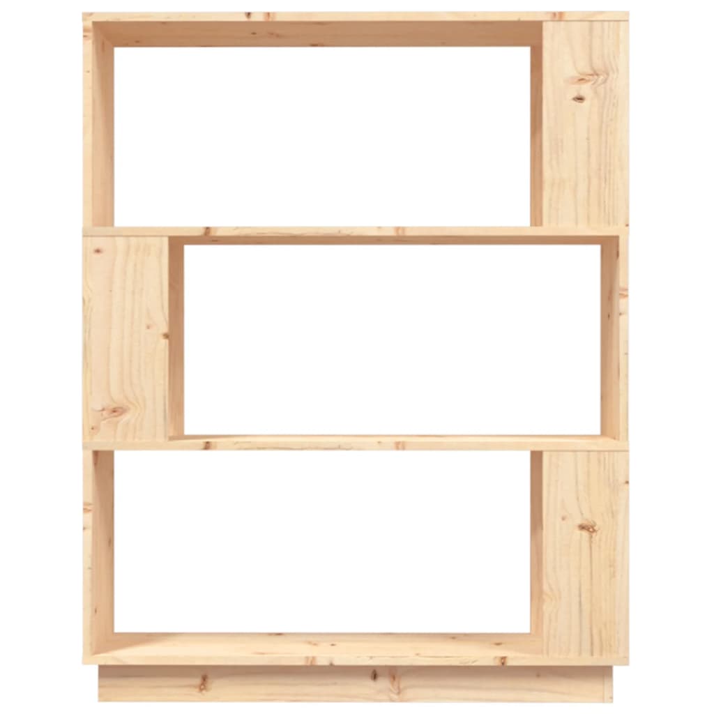 Libreria/Divisorio 80x25x101 cm in Legno Massello di Pino | homemem39